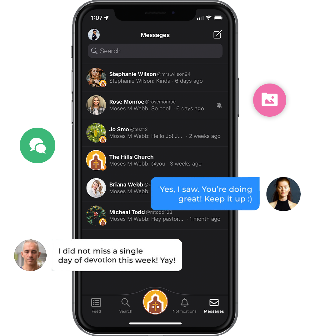 mysunday-feature-In-App Messaging